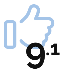 Rapportcijfer 9.1 22559